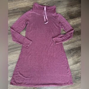 Long Sleeve casual home lounge Dress